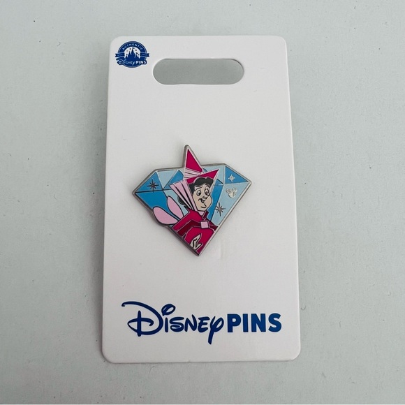 Disney Accessories - Disney Flora Pin - Diamond Celebration